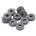 thumbnail image 1 of Khall Ensemble de Cymbales en Feutre pour Tambour, 10 Pcs Coussinets en Feutre pour Tambour Accessoire d'Instrument Léger Kit de Remplacement Gris, Cymbales en Feutre pour Tambour, 1 of 8