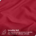 thumbnail image 3 of Bare Home Body Pillowcase - Envelope Closure - Ultra Soft - Double Brushed - Red, 3 of 6
