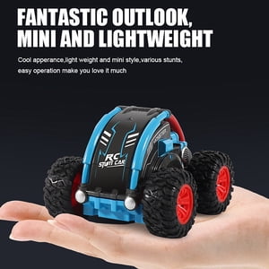 Mini RC Car Remote Control Stunt Car All-Terrain Off-Road Vehicle