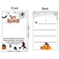 thumbnail image 5 of BKER Halloween & Pumpkin Resin 1 5 PCS Halloween Mini Figures With Pocket Card Mini Figurines Greeting Card Bulk For Halloweens Party Classroom, 5 of 5