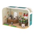 thumbnail image 2 of Milaget 1/12 Shop Dollhouse Model Kit Creative Room Dollhouse House Kit, for Flower Shop, 2 of 8