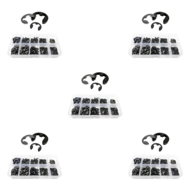 Langgg 580pcs/set Affordable Washer - Durable And Secure Retainer At Affordable Price Wide Application black 5Set