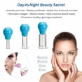 thumbnail image 2 of 3 Cups Anti-Cellulite Facial Massage Cupping Set Glass Silicone For Face NE, 2 of 7