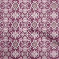 thumbnail image 1 of oneOone Velvet Dark Magenta Fabric Floral Sewing Craft Projects Fabric Prints By Yard 58 Inch Wide, 1 of 4