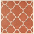thumbnail image 1 of Safavieh Courtyard Tapis d'Intérieur et d'Extérieur Terracotta - Carré 4 Pieds, 1 of 4