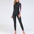 thumbnail image 4 of Maillot de Bain Grande Taille pour Femmes Combinaison à Manches Longues Protection Solaire Combinaison Méduse, 4 of 7