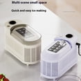 thumbnail image 2 of Portable Small Clear Ice Cubes Maker Ice Maker Ice Machine Ice Cubes Charger For Home Camping Car Travel For Office RV A US Plug, 2 of 9