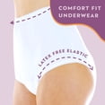 thumbnail image 3 of Wearever Culottes d'Incontinence pour Femmes Réutilisables, Culottes de Contrôle de la Vessie pour Soins Féminins, Lot de 3, 3 of 8