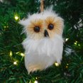 thumbnail image 2 of Holiday Time White Snowy Owl Christmas Ornament, 1 Count, 2 of 4