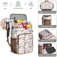 thumbnail image 3 of Summer Floral Pattern Cooler Bag - 20L Soft Cooler with Long-Lasting Insulation, Great for Beach and Camping, 3 of 5