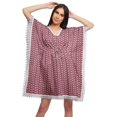 thumbnail image 1 of Moomaya Robe Courte de Caftan de Plage, Robe de Couverture Imprimée, Kaftan pour Femmes, Tenue de Plage, Couverture, 1 of 4