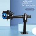 thumbnail image 3 of Space-Saving Wall-Mounted Bike Repair Stand with Sturdy Support - Durable Mountain & Road Bike Maintenance Rack, Easy Assembly, Includes Accessory for Desktop Repairs (Customized Black Pole Version C), 3 of 5