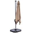 thumbnail image 3 of Patiojoy 10' Market Umbrella Outdoor Patio Square Offsete Tan, 3 of 6