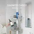thumbnail image 2 of Simplehuman Panier de Douche à Tension de 8 Pieds, 2 of 6