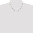 thumbnail image 2 of 10k Yellow Gold 1.25mm Spiga Chain Necklace Pendant Charm Wheat, 2 of 9