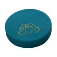 thumbnail image 4 of GROWTH TANK Coussin Rond de Méditation Traditionnel pour Femmes Hommes Coussin d'Assise de Sol pour la Maison Bleu Foncé 6 cm, 4 of 9