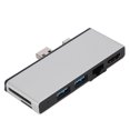 thumbnail image 3 of ANGGREK USB Splitter,6 In 1 Docking Station Aluminum Alloy Expansion Dock Accessories For Pro 4/5/6,Docking Station For PRO, 3 of 8