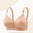 thumbnail image 1 of Weiqiqre Sports Bras for Women Back Fat Smoothing Bra Lace Underwire Full Coverage Padded Bras with Support, 1 of 8