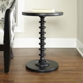 thumbnail image 2 of Egan Round Side Table, Black, 2 of 6