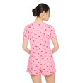 thumbnail image 3 of No Boundaries Women's Sleep Short 2-Piece Set, 3 of 6