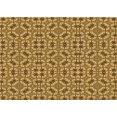 thumbnail image 1 of Ahgly Company Tapis de Zone Rectangulaire Transitionnel Brun Selle pour Intérieur, Lavable à la Machine, 5 Pieds x 7 Pieds, 1 of 7