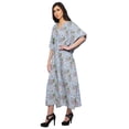 thumbnail image 2 of Moomaya Kaftan pour Femmes, Tenue d'Intérieur de Vacances, Robe Maxi, Robe Africaine pour Femmes - L-XL, 2 of 6