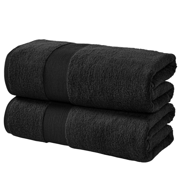Fabstyles Camelot Super Soft Bath Sheets (2 Pieces), Luxury Zero Twist Construction, Oversized Extra Large Bath towels, Highly Absorbent, Quick Dry, and Plush