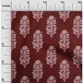 thumbnail image 1 of oneOone Georgette Viscose Fabric Leaves & Floral Block Fabric Prints By Yard 42 Inch Wide, 1 of 5