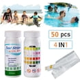 thumbnail image 1 of LSLJS 50PCS Water Quality Test Paper Swimming Pool PH Test Strip Pool Test Strip Drinking Water Chemistry Test, Home Kitchen Gadgets Accessories, 1 of 9