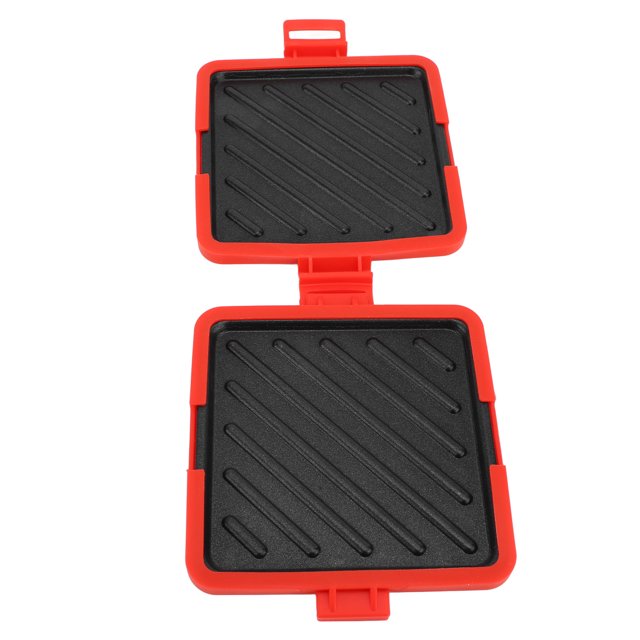 Crispy Microwave Toaster Maker with Advanced Heatwave Technology, Adjustable Silicone Straps for Easy Cleaning