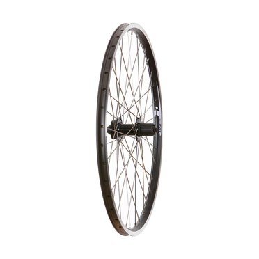 Wheel Shop, Evo Tour 19 Black/ Formula DC-22, Wheel, Rear, 26'' / 559, Holes: 36, QR, 135mm, Rim and Disc IS 6-bolt,