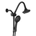 thumbnail image 1 of The akuaplus® -  5 settings Hand Shower and shower head Kit with  360 degree flexible Arm ., 1 of 5