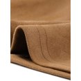 thumbnail image 5 of INSPIRE CHIC Robe en Faux Suède pour Femme, Col Rabattu, Taille à Nouer, Sans Manches, Mini-Robe Boutonnée, Brun, m, 5 of 5