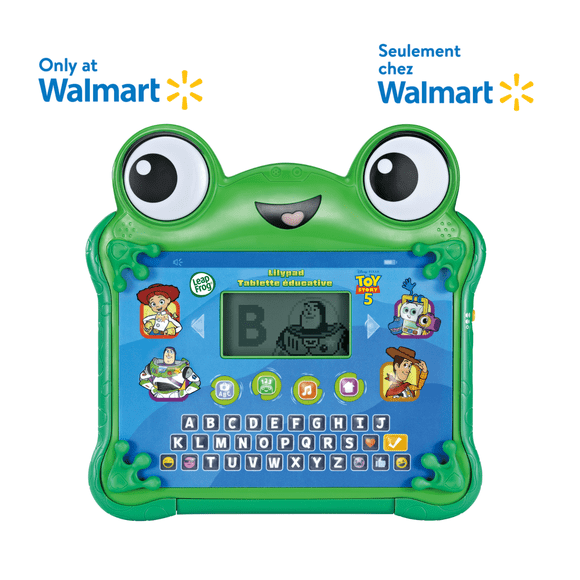 LeapFrog Disney & Pixar Toy Story 5 Explore & Learn Lilypad Preschool Toy Tablet for Kids - French Version, 3+ yrs