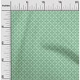 thumbnail image 2 of oneOone Viscose Chiffon Green Fabric Asian Block Craft Projects Decor Fabric Printed By The Yard 42 Inch Wide, 2 of 4