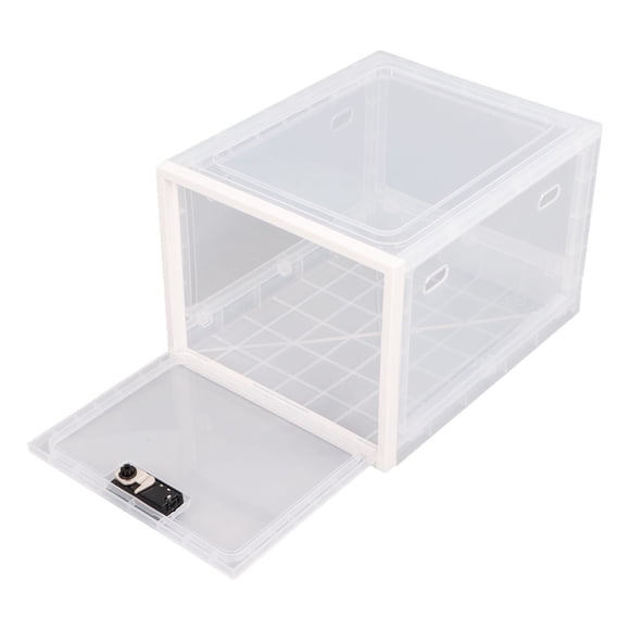 Boîte de Rangement Verrouillable pour Médicaments Sécuritaires, Boîte de Verrouillage de Médicaments Transparente avec Serrure à Combinaison, Bac de Rangement Verrouillable Contenant de Réfrigérateur pour Cuisine, Maison, Bureau