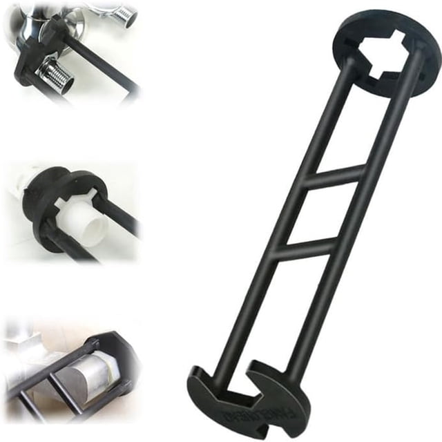 XYAIYT Ensemble de Clés Multifonctions pour Évier pour l'Entretien des Tuyaux de Robinet, Conception Universelle en Acier Allié avec Rotation à 360 Degrés pour Réparations de Cuisine et Salle de Bain avec Fonctions de Serrage et de Desserrage