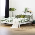 thumbnail image 1 of South Shore Vito King Solid Wood Platform Bed, in White, 1 of 9