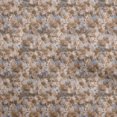 thumbnail image 1 of oneOone Cotton Cambric Brown Fabric Abstract Floral Sewing Craft Projects Fabric Prints By Yard 56 Inch Wide, 1 of 5