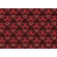 thumbnail image 1 of Ahgly Company Tapis Rectangulaire Lavable en Machine Intérieur Transitionnel Rouge Bordeaux, 7 Pieds x 10 Pieds, 1 of 7