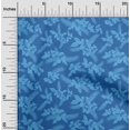 thumbnail image 2 of oneOone Georgette Viscose Medium Blue Fabric Tropical Sewing Craft Projects Fabric Prints By Yard 42 Inch Wide, 2 of 5