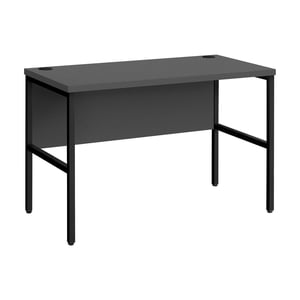 Monarch Specialties Bureau d'ordinateur, 48"l, Travail, Bureau à la maison, Niveau commercial, Stratifié gris, Métal noir, Contemporain