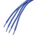 thumbnail image 4 of INSPIRE CHIC 2 Paires Lacets Ronds Élastiques Réfléchissants Unisexes pour Espadrilles Bleu Royal 120 cm/47.2 Pouces, 4 of 5