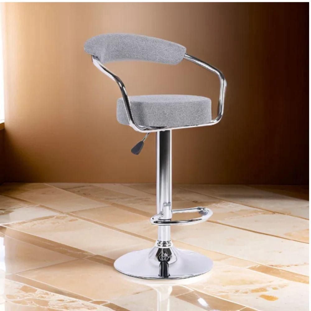 Heavenly Collection Adjustable Stool with stainless steel base SET OF 3
