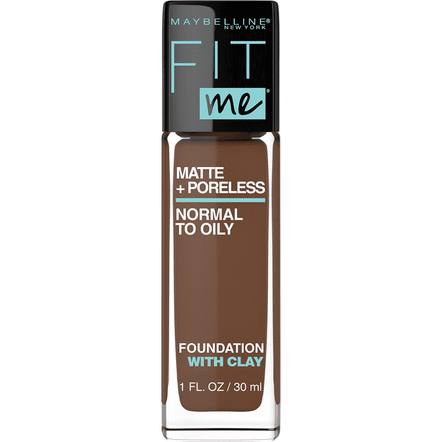 Maybelline New York Fit Me Mat + Sans Pores Fond de Teint
