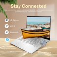 thumbnail image 4 of HP Envy 17.3" FHD Laptop, Intel Core i7-1260P, 32GB RAM, 2TB SSD, Backlit Keyboard, Intel Iris Xe Graphics, Fingerprint Reader, Webcam, Windows 11 Pro, Silver, 32GB Hotface USB Card (Renewed), 4 of 7