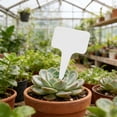 thumbnail image 2 of Todaioua Plant Labels, 100pcs T Type Plant Markers, Plastic Garden Labels, Waterproof Plant Tags, Herb Garden Markers, Outdoor Plant Labels, Seedling Identification Tags, Durable Garden Markers, 2 of 8