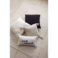 thumbnail image 3 of Bouclair Coussin Décoratif Monroe Noir 26x26 Po (66x66 cm), 3 of 10