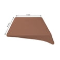 thumbnail image 2 of Maplenight Elastic Fitted Tablecloth 35x59" Rectangle - Washable Stretch Kitchen Dining Table Cloths - Solid Color Indoor Outdoor Table Cover for Wedding Banquet Birthday Party Decor Coffee, 2 of 9
