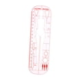 thumbnail image 1 of HILABEE Gabarit de Dessin Mode Règle Couture Motifs Humanoïdes Design pour Concevoir 14, 1 of 9